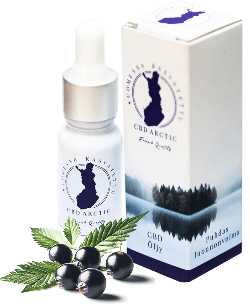 Huile de CBD aux Baies de Cassis Noires 10%